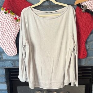 Women's Light Tan Long Sleeve Top